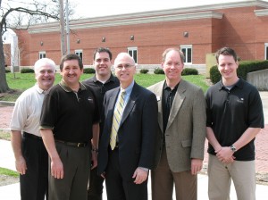 Left to Right: Dr. Keith Dickey, SIUSDM Dr. Curtis Mitchem, CIAGD President Dr. Patrick McShane Dr. Van Haywood Dr. Paul Obrock, CIAGD Past-President Dr. Dave Wickness